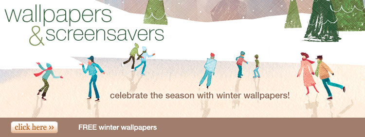 free winter wallpapers & free winter screensavers