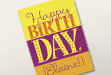 New! Personalized Paper Cards