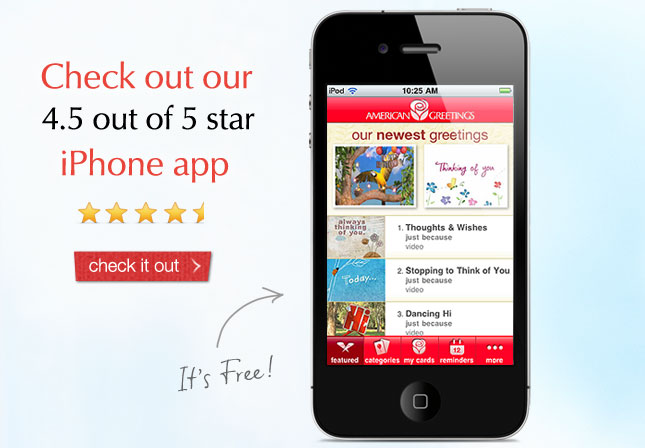 Check out our 4 .5 out of 5 star iPhone app. Check it out