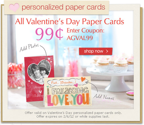 Personalized Paper Cards