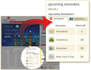 Desktop Calendar & Birthday Reminder Service | American