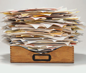 Organize your email using archiving tools and keyword searches.