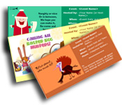 Invite everyone to your holiday party using online holiday invitations to invite, track, and thank all of your party guests.