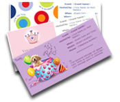 Free online invitations for birthday parties, dinner parties and more!