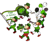 The St. Patrick's Day parades are mainly something done in the US.