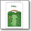Customize and print a St Patrick’s Day printable greeting card!