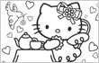Hello Kitty Coloring Pages