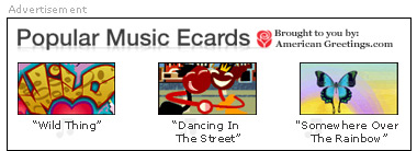 Birthday Popular Music Ecards