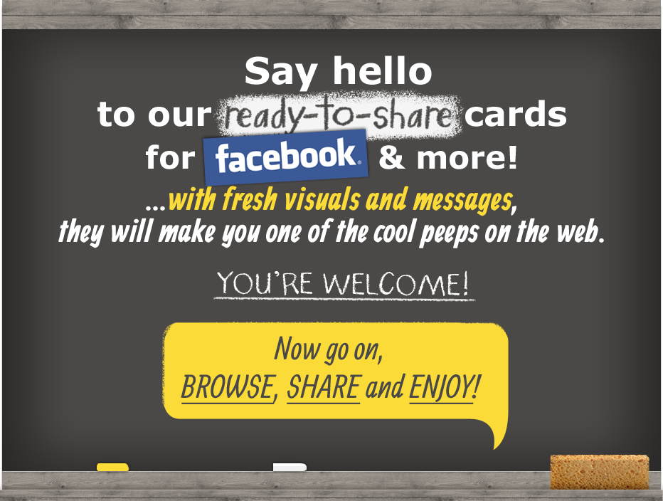 Check out our cards collection!