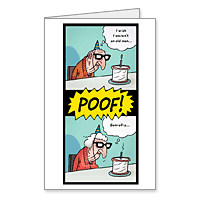 Careful What You Wish For Printable Birthday Cards for Him