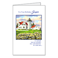Yesterday, Today, Tomorrow Printable Birthday Cards for Him