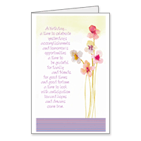 A Time to Celebrate Printable Birthday Cards for Her
