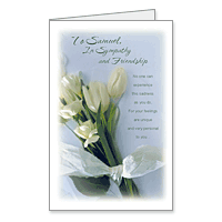 You Are Cared For Printable Loss of a Loved One Sympathy Cards