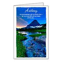 My Husband and Friend Printable Anniversary Cards for Each Other