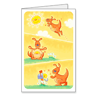 Sending You Sunshine Printable Saying Hi Cards