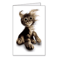 Good Hair Days Printable Twisted Whiskers Birthday Cards