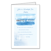 A Wonderful Son Like You Printable Birthday Cards for Son