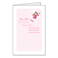 Youre the Star! Printable Just for Kids Birthday Cards for Girls