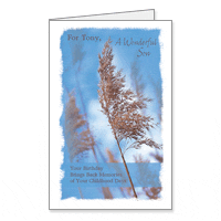 Loving Pride for Son Printable Birthday Cards for Son