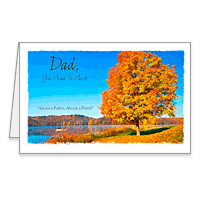 Father and Friend Printable Birthday Cards for Father