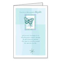 Birthday Printable Card: My Wonderful Daughter