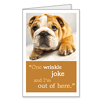 What Wrinkles? Printable Funny Birthday Cards for Anyone