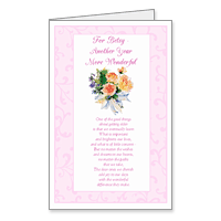 Another Year More Wonderful Printable Birthday Cards for Her