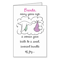 Many Years Ago... Printable Funny Birthday Cards for Anyone