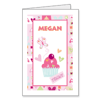 Happy Birthday Printable Just for Kids Birthday Cards for Girls