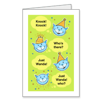 Birthday Knock-Knock Printable Just for Kids Birthday Cards