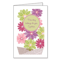 This Is Your Day Printable Birthday Cards for Anyone