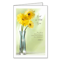 God is With You Printable Religious Get Well Cards