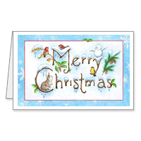 Merry Christmas Printable Christmas Cards for Anyone