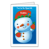 Make Christmas Extra Happy Printable Christmas Cards for Kids