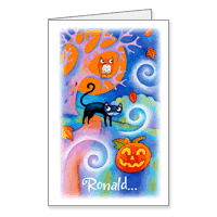 Moonlight and Magic Printable Halloween Cards for Anyone