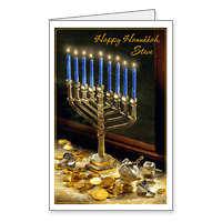 May You Be Blessed Printable Hanukkah Cards
