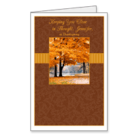 The Feelings That Keep Us Close Printable Across the Miles Thanksgiving Cards