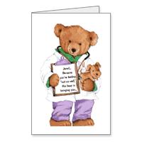 Big Bear Hug Printable Get Well Cards for Kids