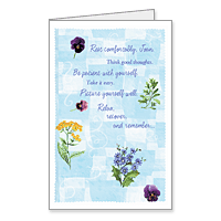 Think Good thoughts Printable Get Well Cards for Anyone