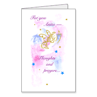 Thoughts and Prayers Printable Religious Get Well Cards