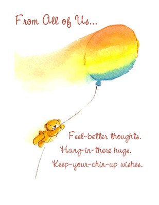 "From All of Us" | Just Because Printable Card | Blue Mountain eCards