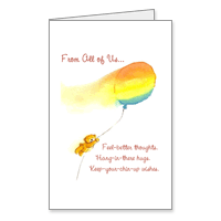 From All of Us Printable Care & Concern Get Well Cards