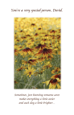 Someone Cares<br>about You Printable Card
