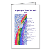 On the Loss of Your Husband Printable Sympathy Cards for Family Members