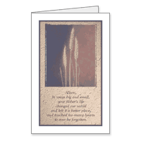 On the Loss of Your Father Printable Sympathy Cards for Family Members