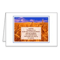 On the Loss of Your Grandfather Printable Sympathy Cards for Family Members