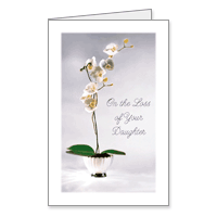 To Comfort You in the Loss of Your Daughter Printable Sympathy Cards for Family Members