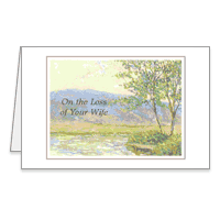 Deepest Sympathy on the Loss of Your Wife Printable Sympathy Cards for Family Members