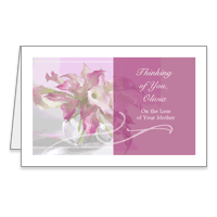 Loss of Mother Printable Sympathy Cards for Family Members