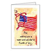 A Good 4th and Summer Printable 4th of July Cards